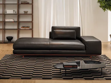 MILES - Upholstered day bed by Casamania & Horm - view 2